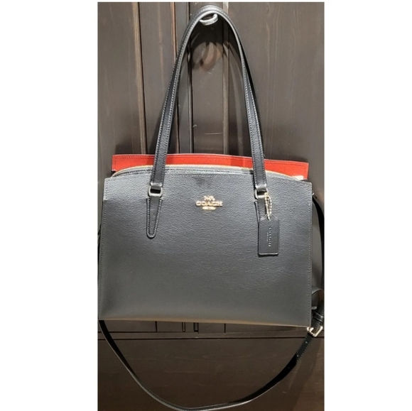 Coach Tatum Carryall Leather Bag - Picture 5 of 6